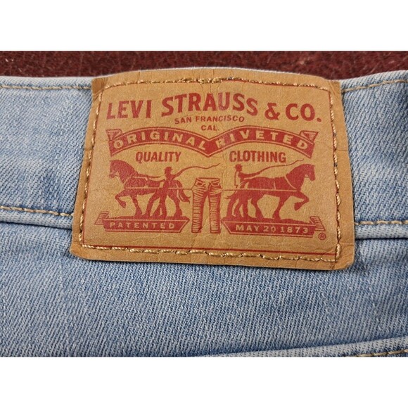 Levi’s 720 High Rise Super Skinny Jeans Women’s 25 Blue Stretch Denim - Picture 2 of 16